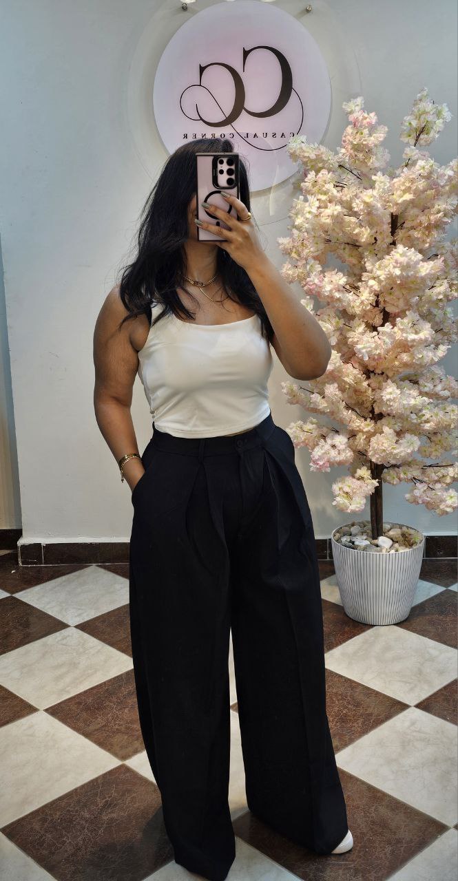 Casual Wide Leg Pants CC4044