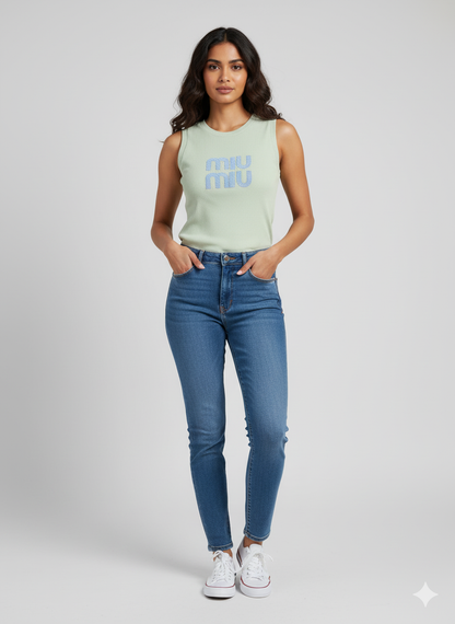 Authentic Basic Top miu miu CC1051