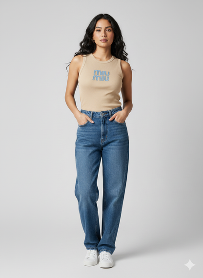 Authentic Basic Top miu miu CC1051