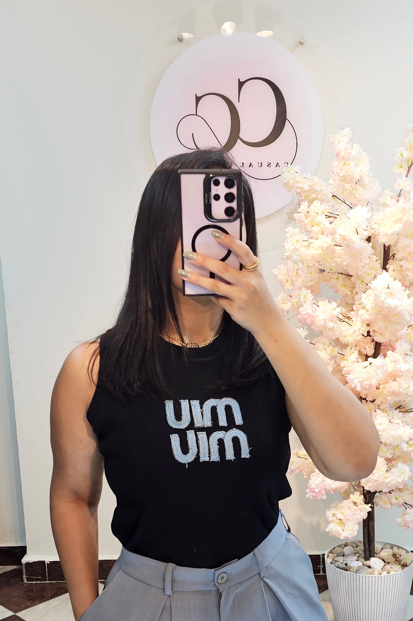 Authentic Basic Top miu miu CC1051