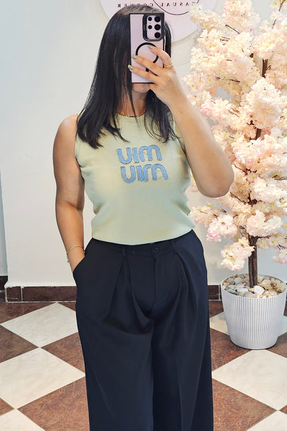Authentic Basic Top miu miu CC1051