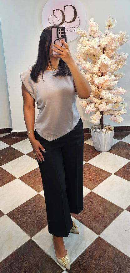 Drop shoulder blouse CC1022