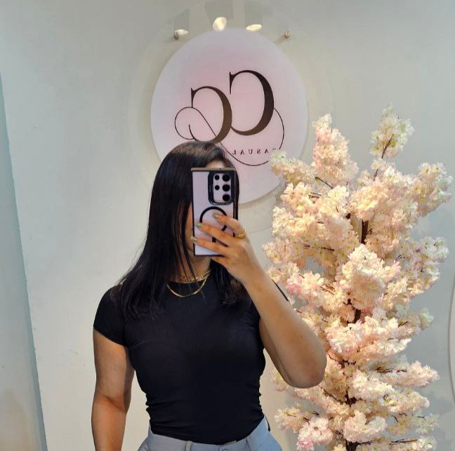 Ribbed Basic Top CC20461